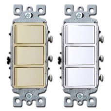 DECORATIVE TRIPLE STACK  SWITCH